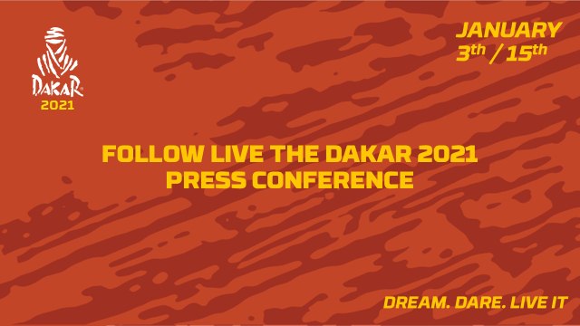 #Dakar2021 - Press conference of the Dakar 2021 Top Pilots!