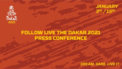 #Dakar2021 - Press conference of the Dakar 2021 Top Pilots!