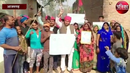 कृषि कानून के खिलाफ सड़क पर उतरे सपाई