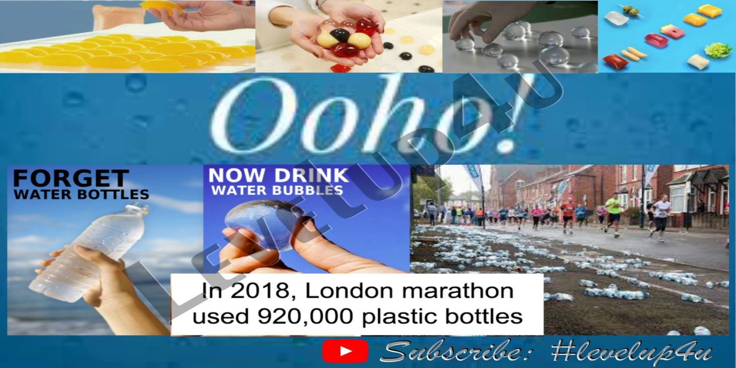 Ooho Edible Water Bubbles|Ooho Plastic-Less Water Bottles|Ooho London ...