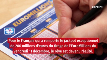 EuroMillions : le gagnant des 200 millions s'engage à soutenir les hôpitaux