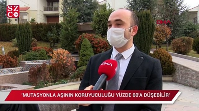 'Mutasyonla aşının koruyuculuğu yüzde 60'a düşebilir'