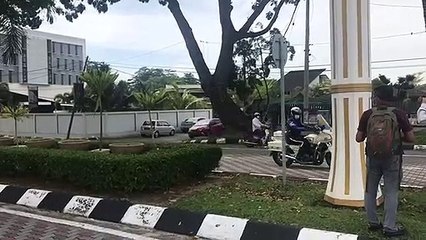 PAS president arrives at Istana Kinta for audience with Perak Sultan