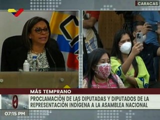 CNE proclama a diputados de representación indígena que fueron electos a la AN con sus usos y costumbres