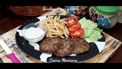 TORTITAS DE CARNE O FILETES RUSOS