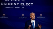 President-elect Joe Biden delivers remarks following Electoral College vote