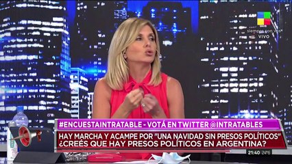 Marcha y acampe por una Navidad sin "presos políticos"