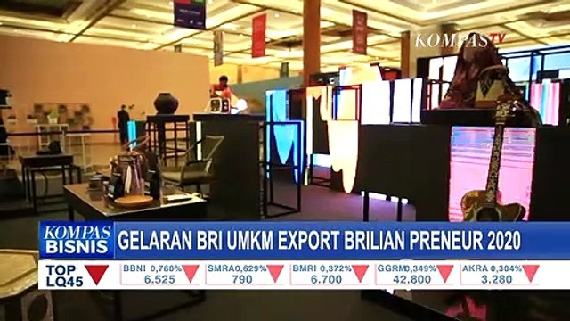 Gelaran BRI UMKM Export Brilian Preneur 2020