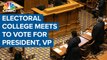 Electoral College casts votes for president and vice president