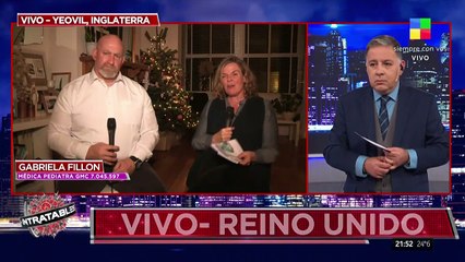 Reino Unido: la primera argentina vacunada con la Pfizer