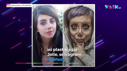 Fakta Sahar Tabar, Zombie Angelina Jolie yang Dipenjara