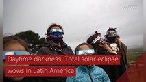 Daytime darkness: Total solar eclipse wows in Latin America, and other top stories in international news from December 15, 2020.