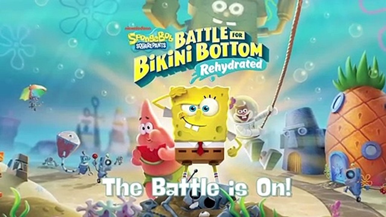 SpongeBob SquarePants- Battle for Bikini Bottom Rehydrated - Official Goo Lagoon Gameplay Trailer