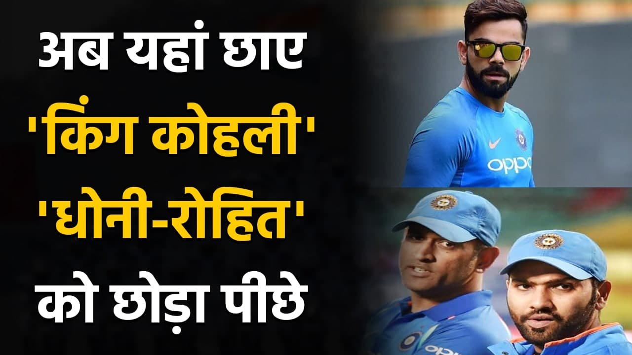 Virat Kohli beats Dhoni-Rohit to become the mos...