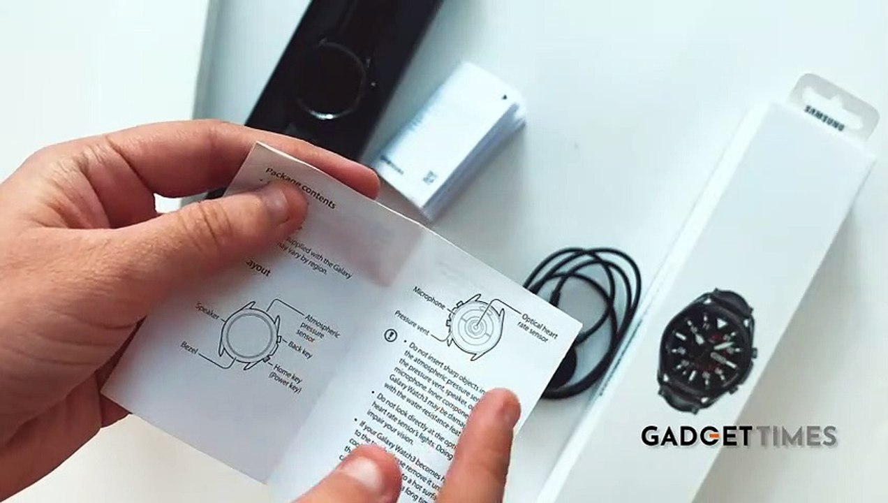 Samsung galaxy Watch 3 official unbox and riview 2021 english