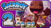 Sackboy A Big Adventure Walkthrough Part 2 • Co-Op • (PS4, PS5)