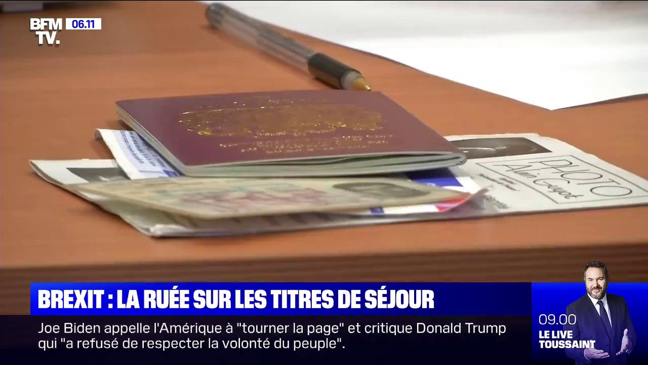 Brexit: ruée sur les titres de séjour pour les ressortissants britanniques vivant en France