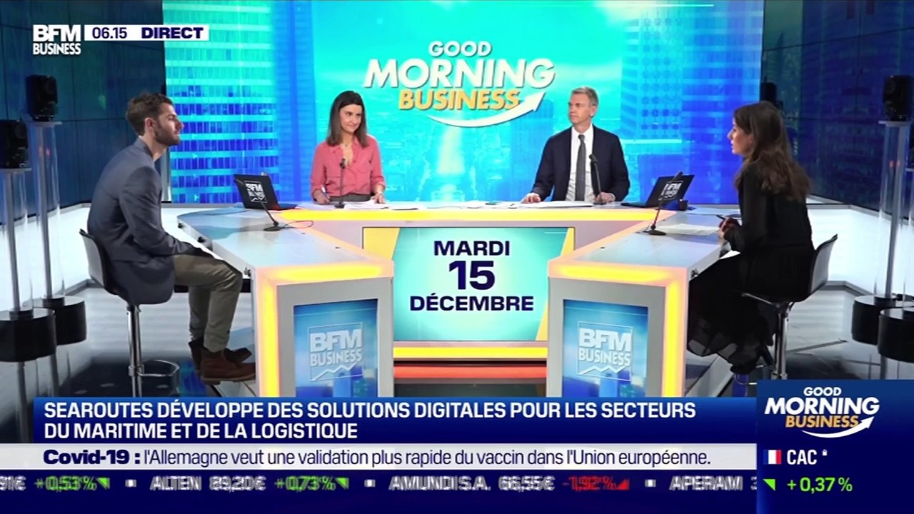 La  pépite : Searoutes fournit un routage maritime optimal pour un transport de marchandises plus écologique, par Lorraine Goumot - 15/12