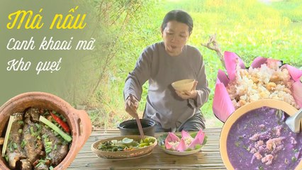 Cơm nhà má nấu | Tập 4: Đậm đà hương vị cá rô đồng kho, canh khoai mỡ và kho quẹt của mẹ