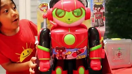 Super Spy Ryan vs Robo Combo Laser Obstacle Challenge story