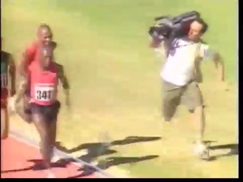 CAMERAMAN WON THE RACE