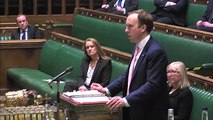 LIVE - UK Health Minister Matt Hancock gives an update on COVID-19 to parliament