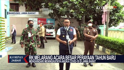 RK: Melarang Acara Besar Perayaan Tahun Baru