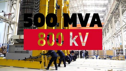 ASTOR A.Ş. - 500 MVA 800 kV Güç Transformatörü