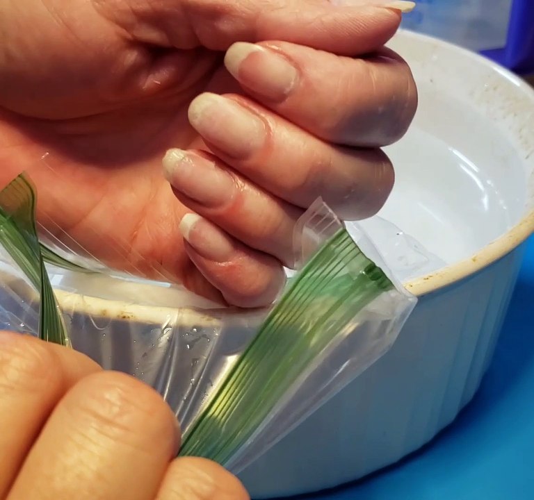 Remove Dip Powder in 4 Minutes | Warm Water Baggy Method