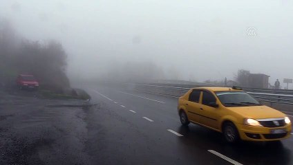 ZONGULDAK - Yoğun sis etkili oluyor