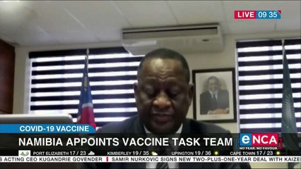 Namibia appoints vaccine task team
