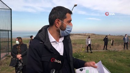 Kumsalıyla tanınan plaja yapılmak istenen proje çevre sakinlerini harekete geçirdi