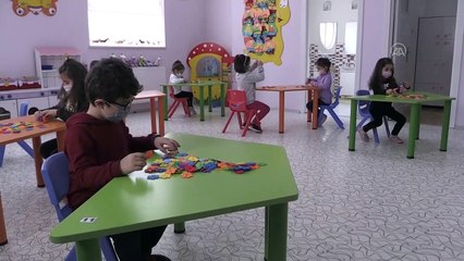 NEVŞEHİR - Ana sınıfları hariç tüm anaokulları yüz yüze eğitime geçti