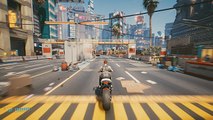 Cyberpunk 2077 - Motorbike Free Roam Gameplay in 4k Max Settings Gaming PC - RTX 3090 Ultra