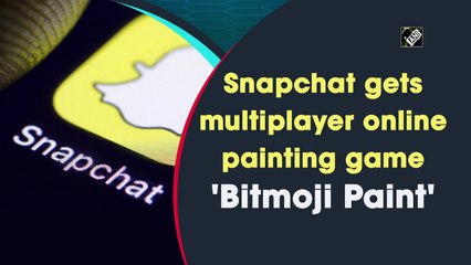 Snapchat gets multiplayer online painting game 'Bitmoji Paint'