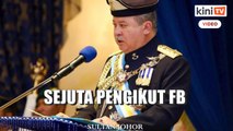 Laman rasmi Facebook Sultan Johor cecah sejuta pengikut