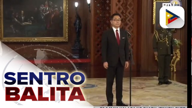 Credentials ng mga bagong ambassador ng Japan at Vatican sa PHL, tinanggap na ni Pres. #Duterte