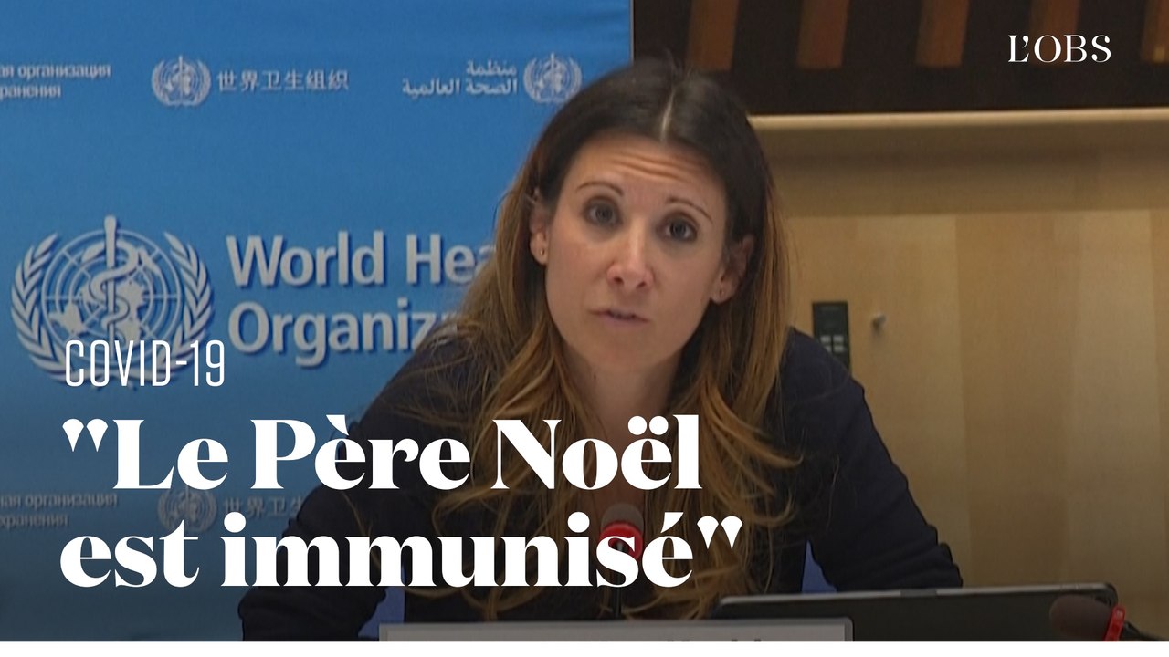 L'OMS rassure les enfants : le Père Noël est "immunisé" contre le Covid