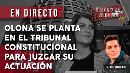 DIRECTO | Macarena OLONA se planta en el TRIBUNAL CONSTITUCIONAL para juzgar su actuación