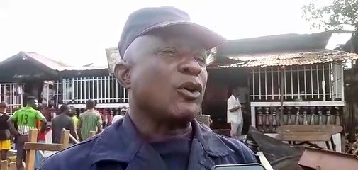 Incendie à Simbaya : témoignage d'un agent de la protection civile