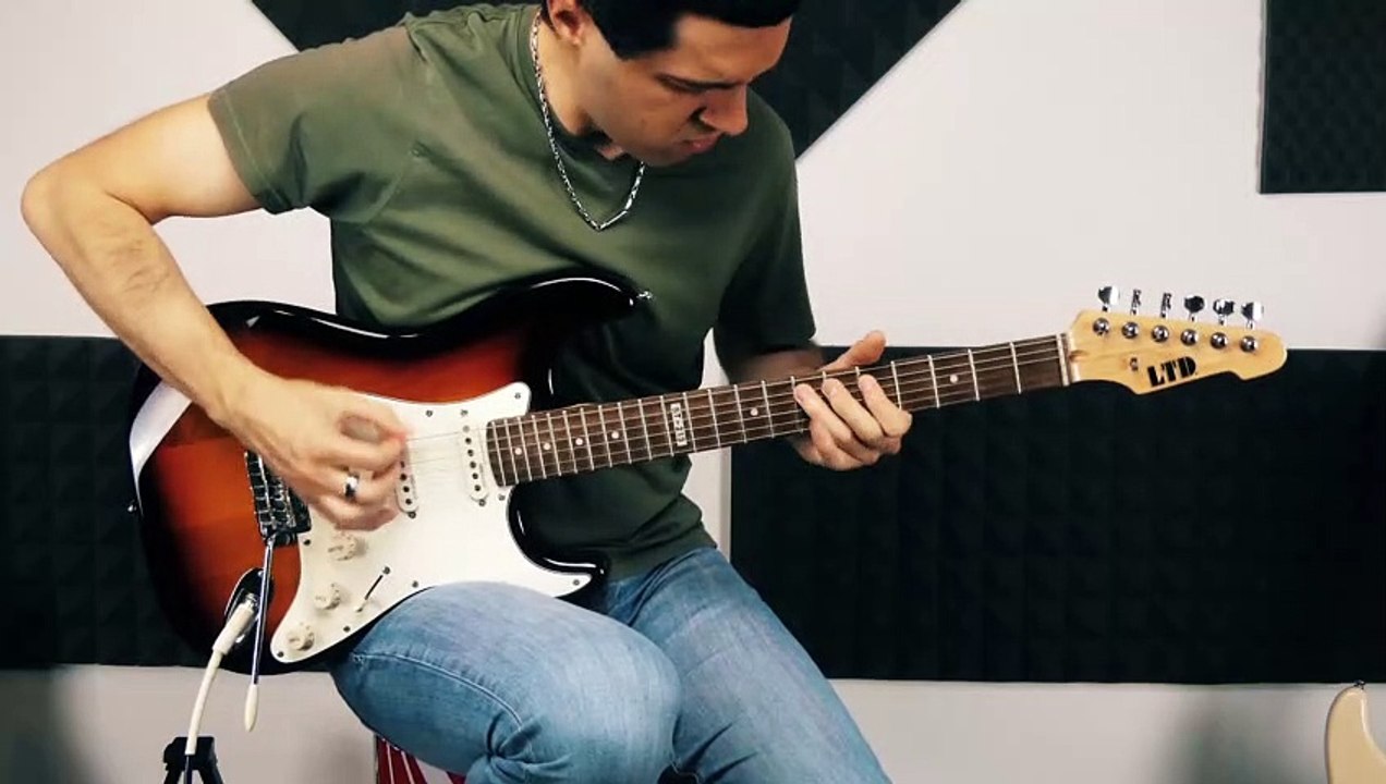 Yngwie Malmsteen - Dragonfly - Main Riff (Guitar Tutorial)