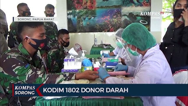 KODIM 1802 Donor Darah