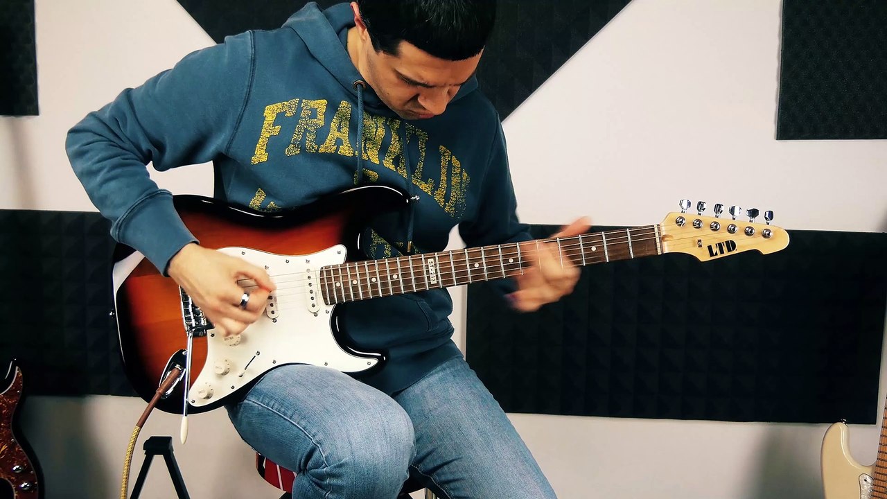 Yngwie Malmsteen - I'll See The Light Tonight - Main Riff (Guitar Tutorial)