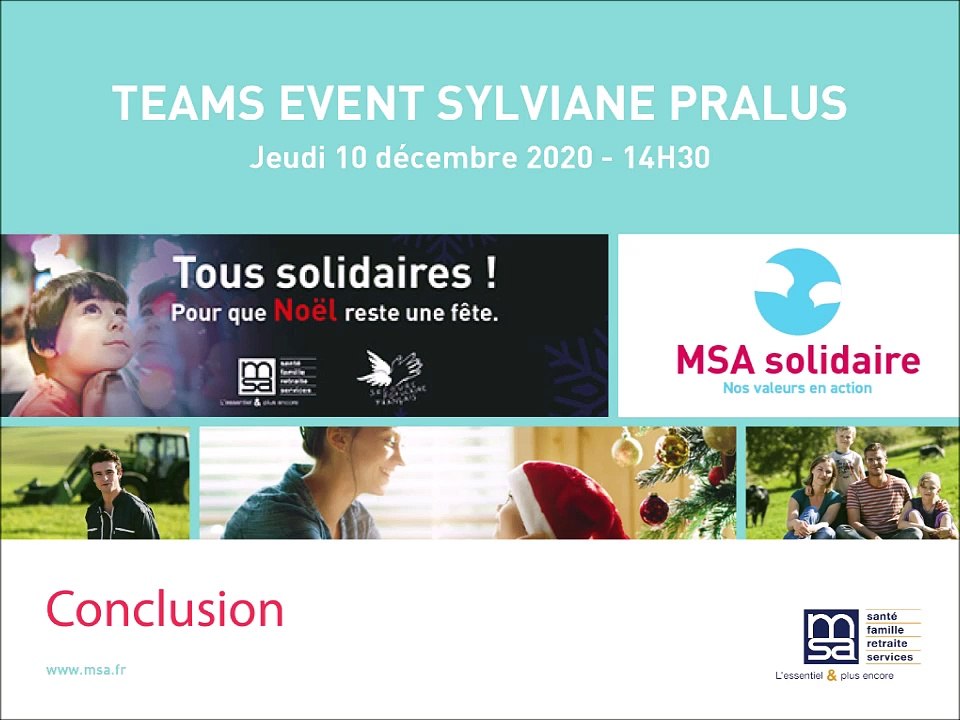 Replay de la visioconférence avec les élus - 10/12/2020 - Partie 5 - Conclusion