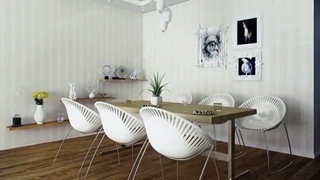 Contemporary White Dining Chairs