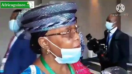 Hadja Rabiatou Sérah Diallo : "Il faut promouvoir la paix et le dialogue..."
