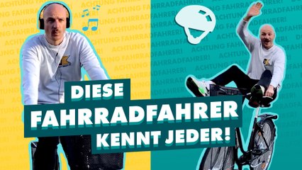 42 Arten von  Fahrradfahrern, die jeder kennt!