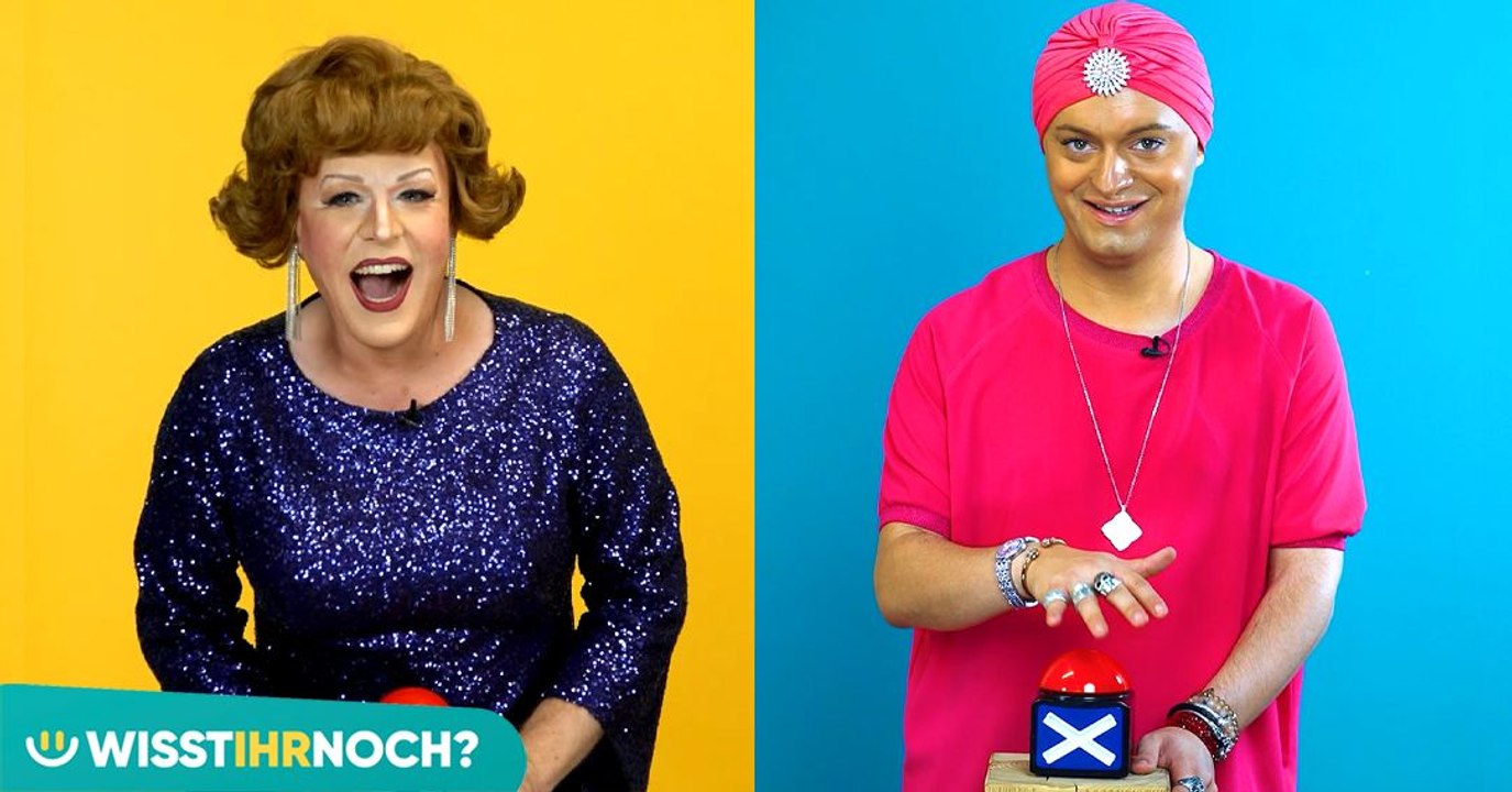 Julian F. M. Stoeckel und Margot Schlönzkes im Star-Quiz!