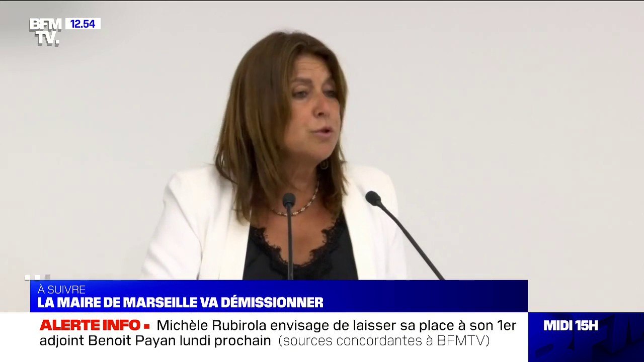 La maire de Marseille, Michèle Rubirola, va annoncer sa démission