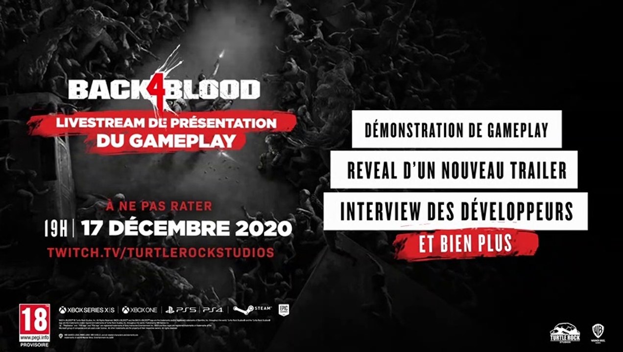 Back 4 Blood - Présentation du test alpha fermé